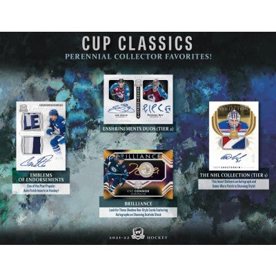 2021-22 UPPER DECK THE CUP HOCKEY HOBBY BOX