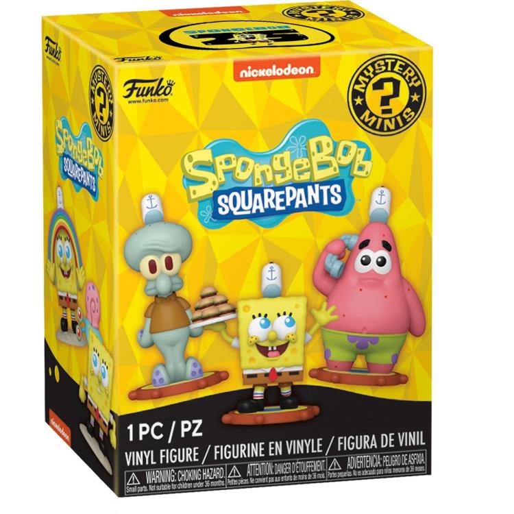 MYSTERY MINIS SPONGEBOB SQUAREPANTS 25th ANNIVERSARY 12 FIGURINES