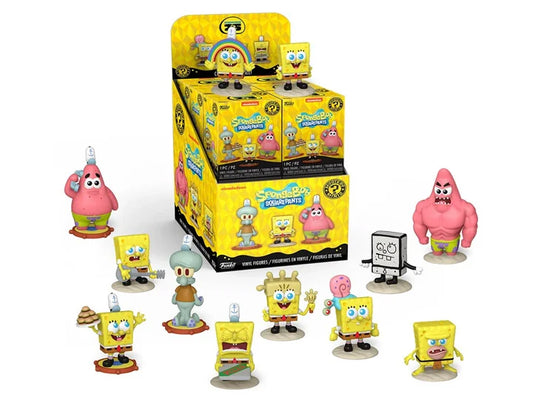 MYSTERY MINIS SPONGEBOB SQUAREPANTS 25th ANNIVERSARY 12 FIGURINES