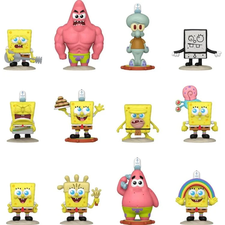 MYSTERY MINIS SPONGEBOB SQUAREPANTS 25th ANNIVERSARY 12 FIGURINES