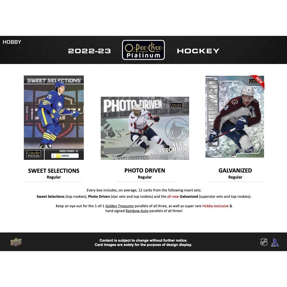 LIVE OPENING 2022-2023 UPPER DECK O-PEE-CHEE PLATINUM HOCKEY HOBBY PACK