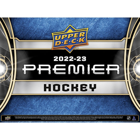 2022-23 UPPER DECK PREMIER HOCKEY HOBBY BOX