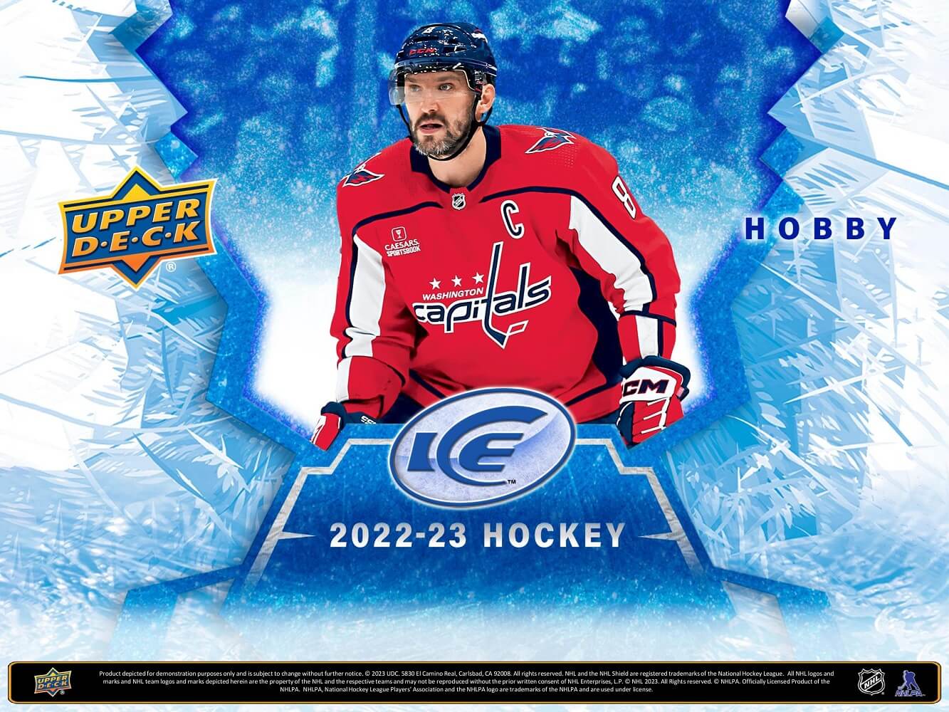 2022-23 UPPER DECK ICE HOCKEY HOBBY BOX