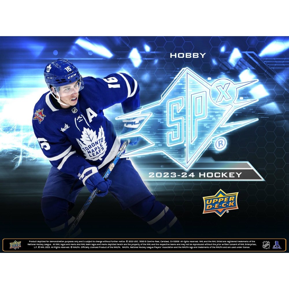 2023-24 UPPER DECK SPX HOCKEY HOBBY BOX