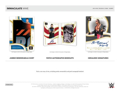 2023 PANINI IMMACULATE WWE HOBBY BOX