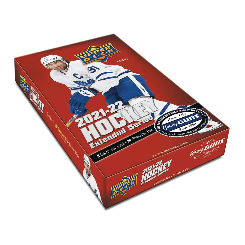 2021-22 UPPER DECK EXTENDED SERIES HOCKEY HOBBY BOX