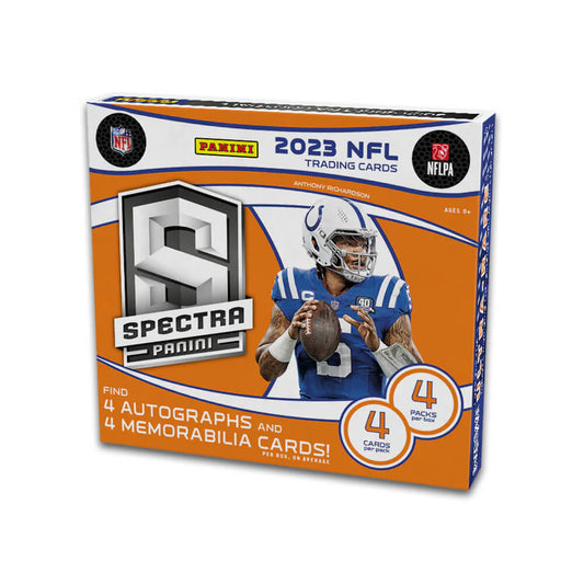 2023 PANINI SPECTRA FOOTBALL HOBBY BOX