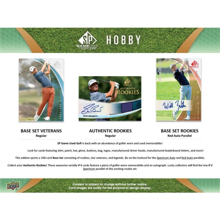 2024 UPPER DECK GOLF HOBBY BOX