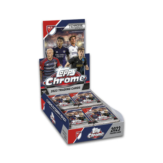 2023 TOPPS MLS CHROME HOBBY BOX