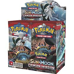 POKEMON SM4 CRIMSON INVASION BOOSTER BOX