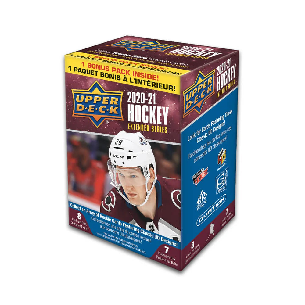 2020-21 UPPER DECK EXTENDED SERIES HOCKEY BLASTER BOX