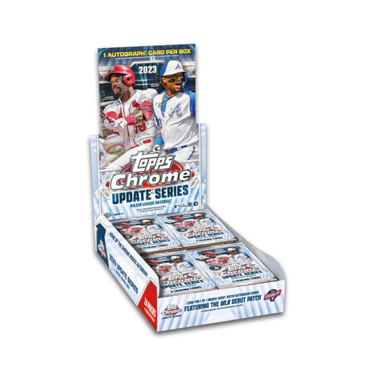 2023 TOPPS CHROME UPDATE SERIES BASEBALL HOBBY BOX