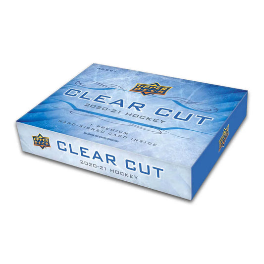 2020-21 UPPER DECK CLEAR CUT HOCKEY HOBBY BOX