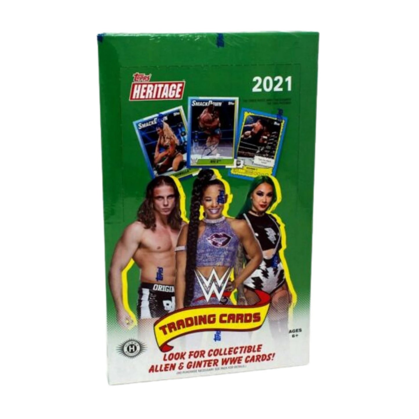 2021 TOPPS WWE HERITAGE WRESTLING HOBBY BOX