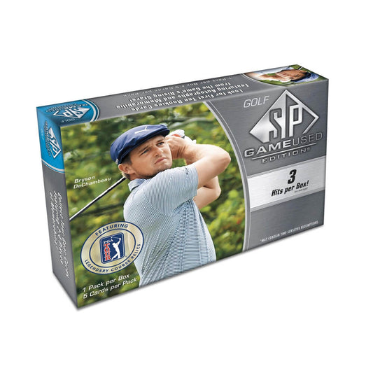 2021 UPPER DECK SP GAME USED GOLF HOBBY BOX