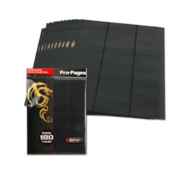 PAGES 18 POCKET SIDELOAD BLACK 10 PACK