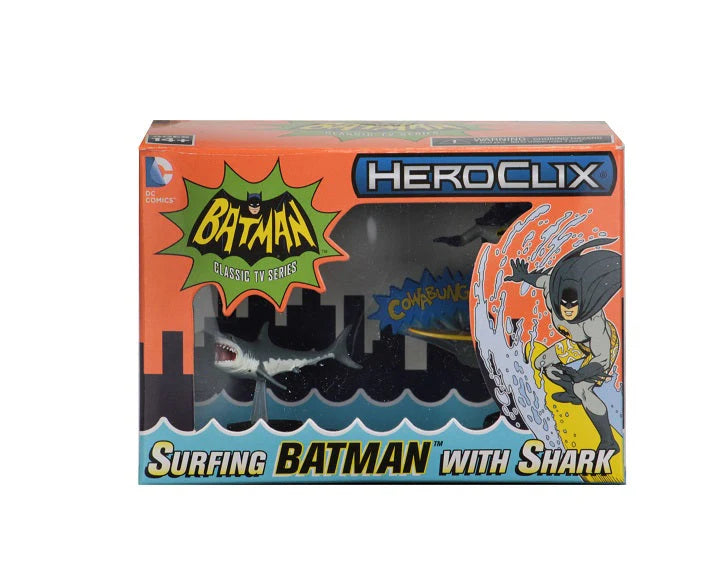 DC HEROCLIX BATMAN '66 SURFING/SHARK