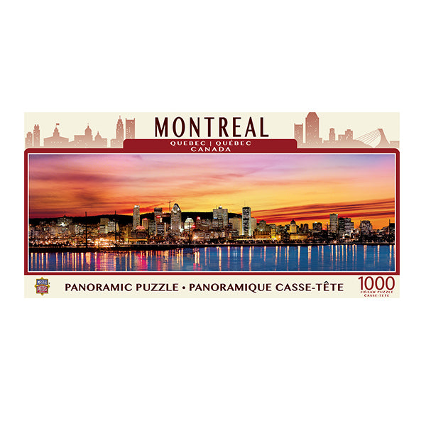 1000PC MONTREAL SKYLINE PANO PUZZLE