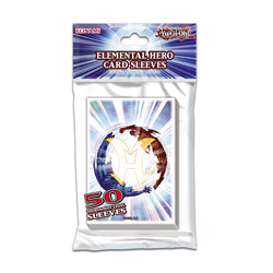 YUGIOH CARD SLEEVES ELEMENTAL HERO 50-PACK