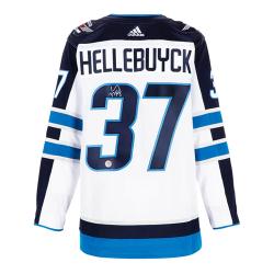 CONNOR HELLEBUYCK AUTO JETS JERSEY WHITE