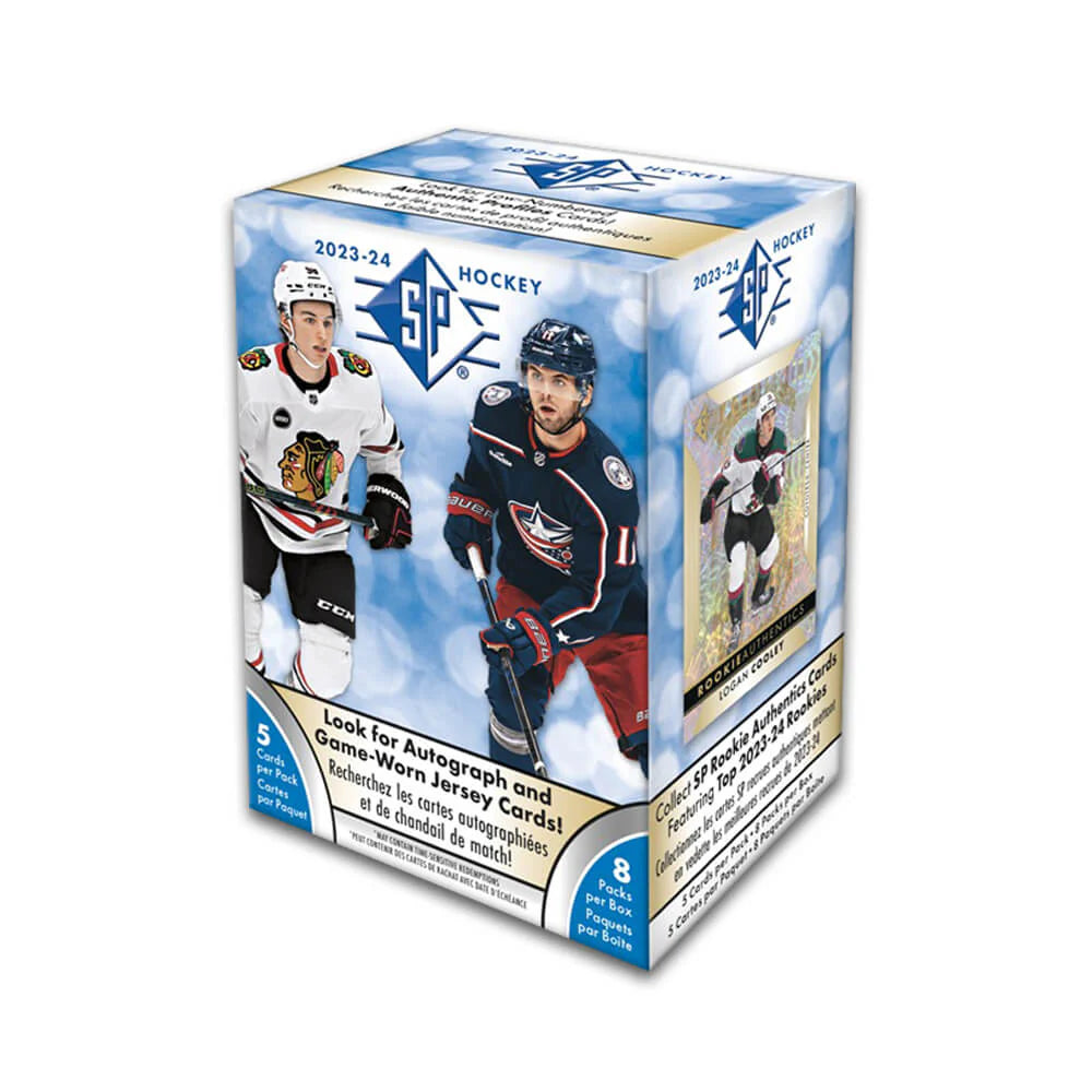 LIVE OPENING 2023-24 UPPER DECK SP HOCKEY BLASTER BOX