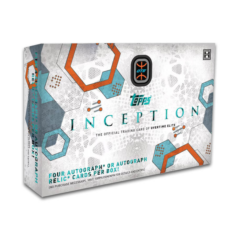 2022-23 TOPPS INCEPTION BASKETBALL OVERTIME ELITE HOBBY BOX