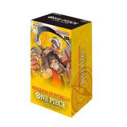 BANDAI ONE PIECE KINGDOMS OF INTRIGUE 2 PACK BOX