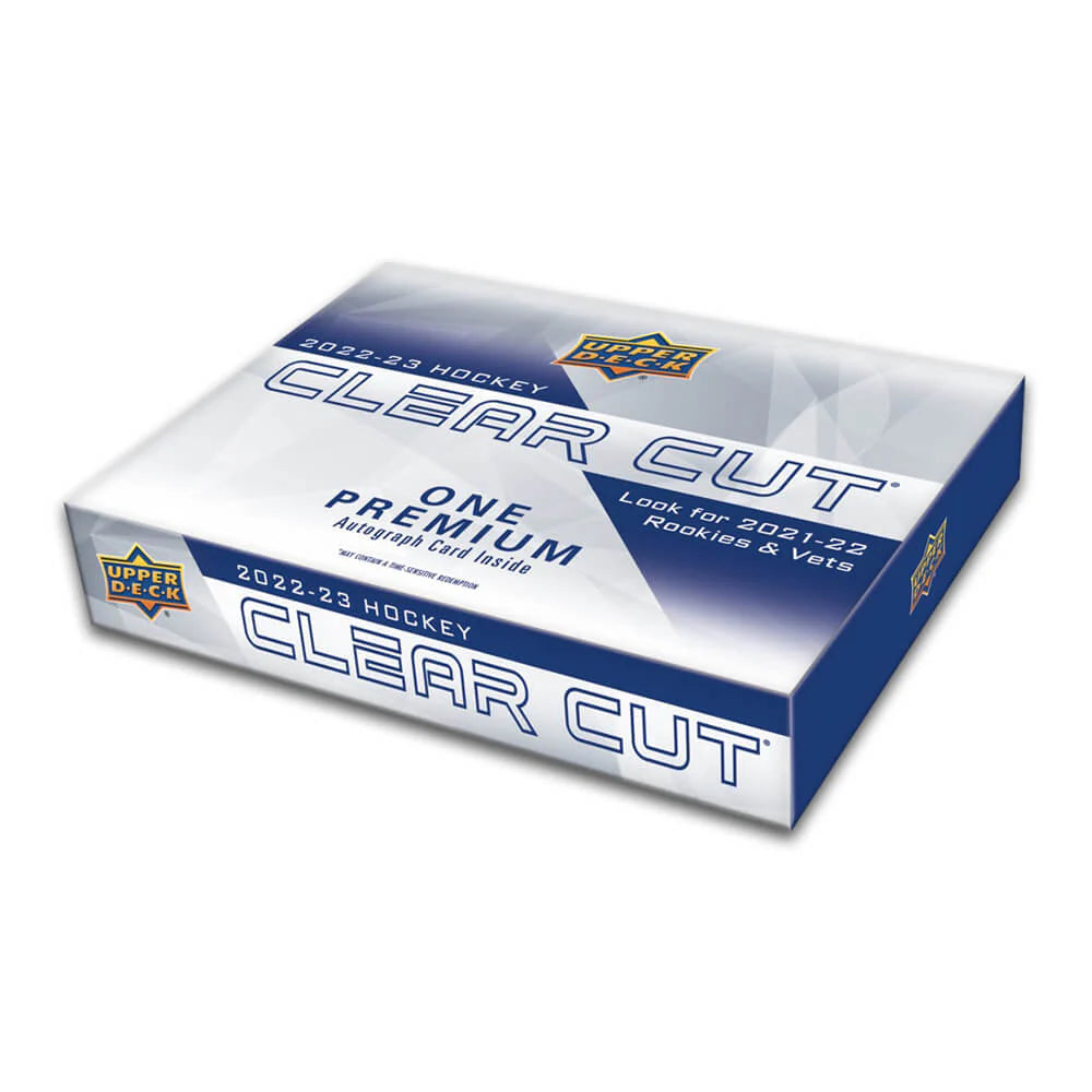 2021-22/2022-23 UPPER DECK CLEAR CUT HOCKEY HOBBY BOX