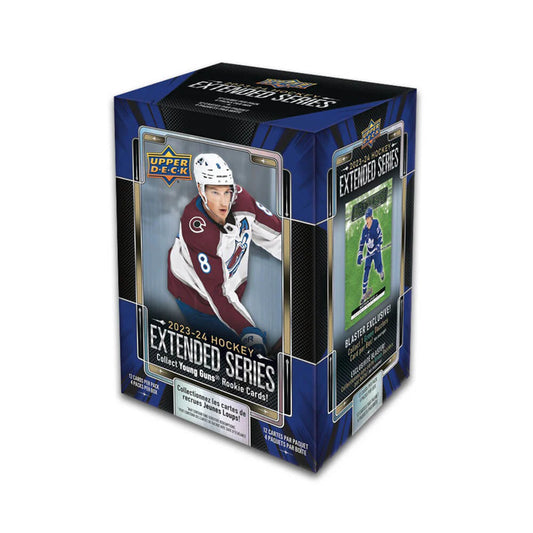 2023-24 UPPER DECK EXTENDED SERIES HOCKEY BLASTER BOX ***CONNOR BEDARD YGC***