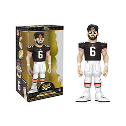 FUNKO GOLD 12" NFL BAKER MAYFIELD BROWNS W/ CHASE