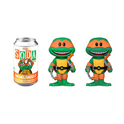 VINYL SODA MAINLINE TEENAGE MUTANT NINJA TURTLES MICHELANGELO W/ CHASE