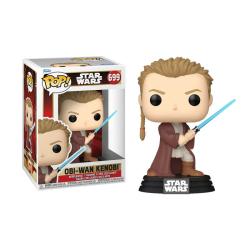 POP STAR WARS EP1 OBI-WAN (YOUNG) PHANTOM MENACE 25TH ANNIVERSARY