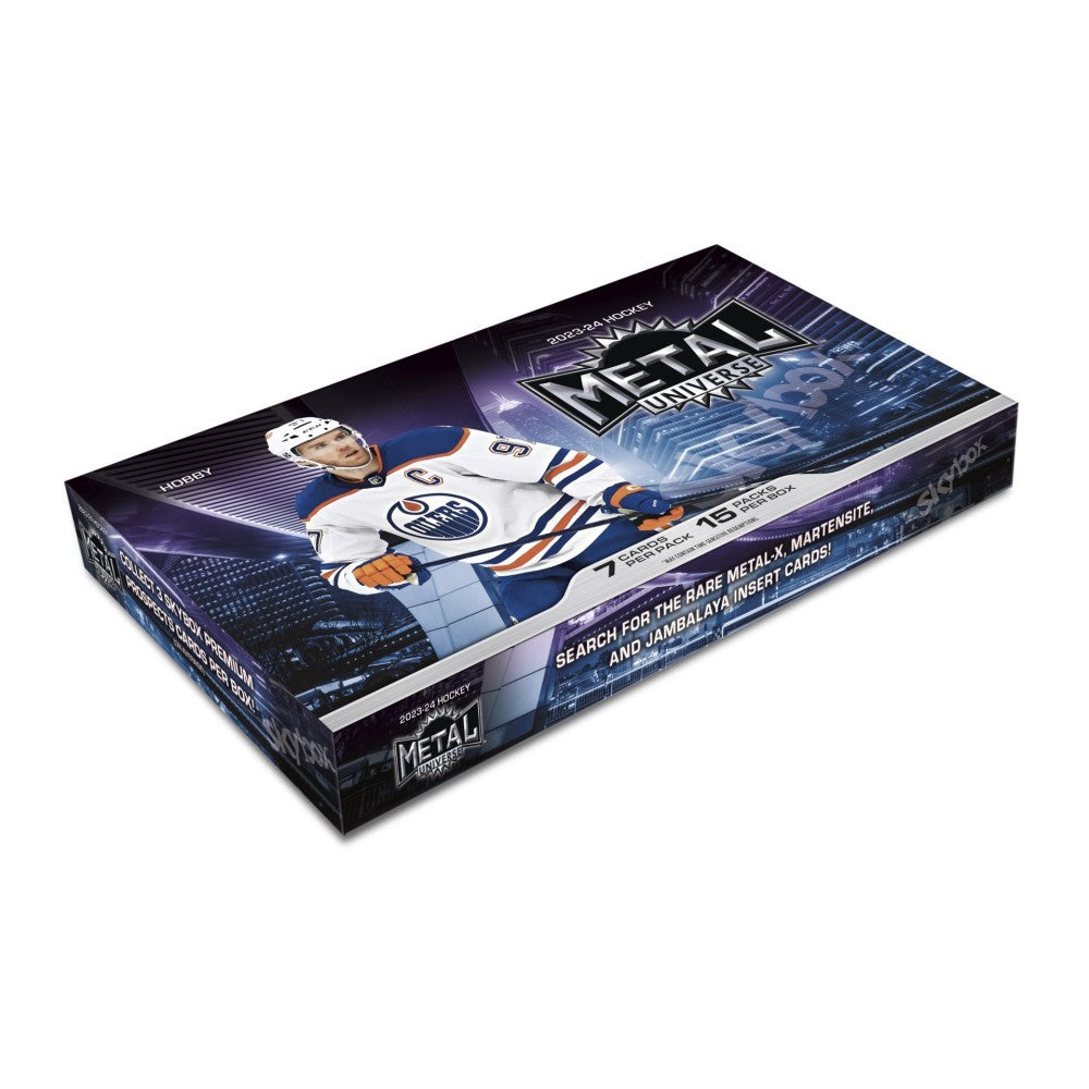 2023-24 UPPER DECK SKYBOX METAL UNIVERSE HOCKEY HOBBY BOX