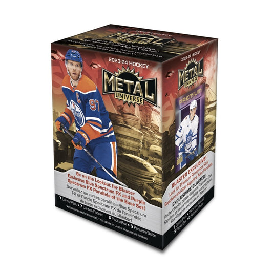 2023-24 UPPER DECK SKYBOX METAL UNIVERSE HOCKEY BLASTER BOX