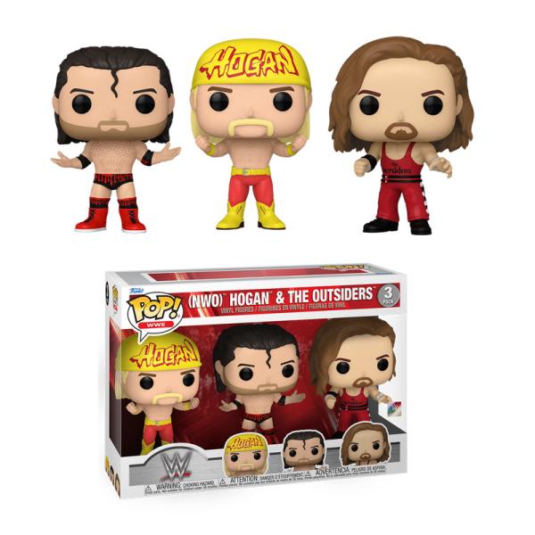 POP WWE HOGAN & OUTSIDERS 3PK