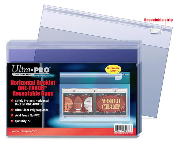 ONE-TOUCH BAGS BOOKLET HORIZONTAL