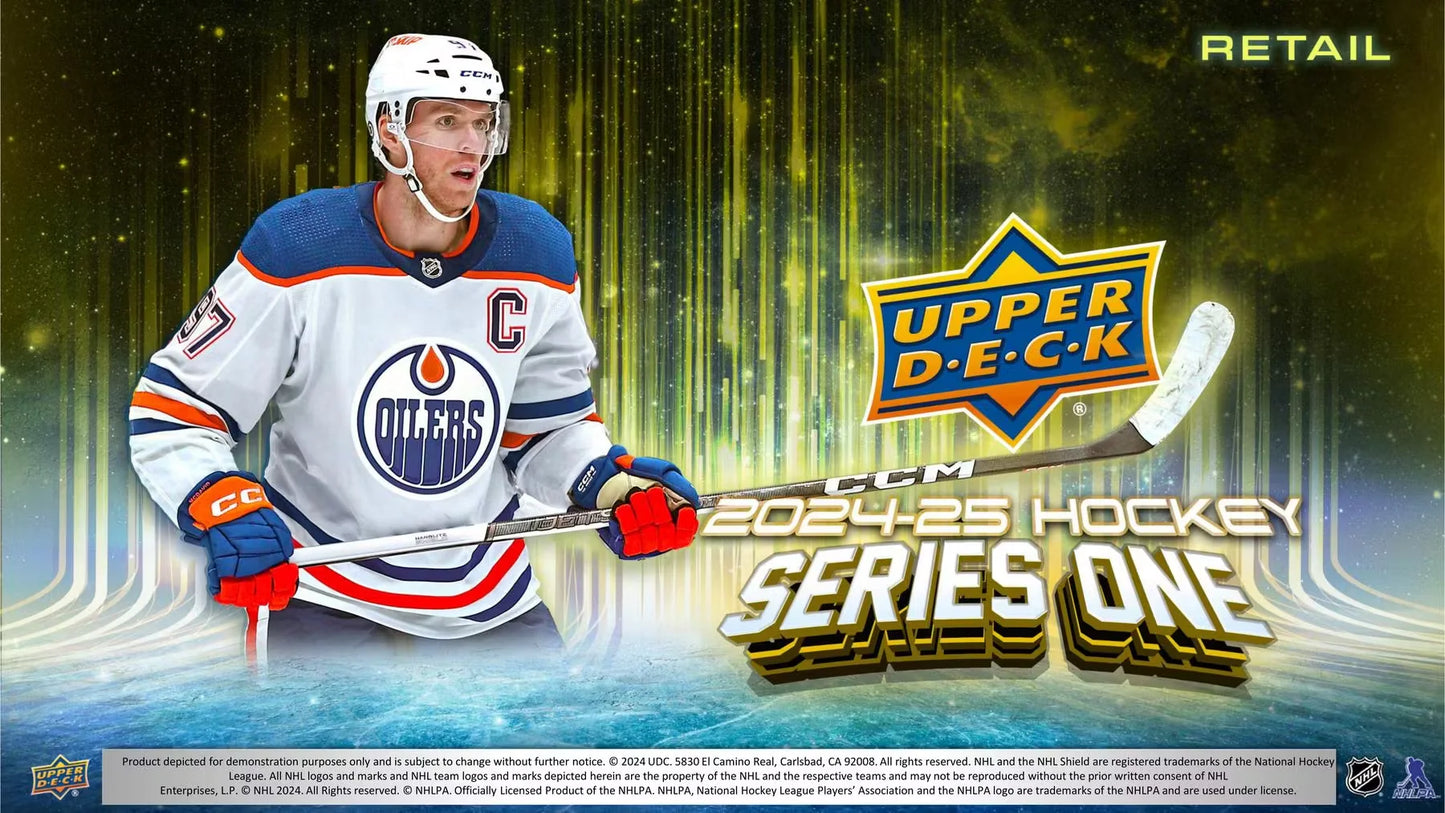 LIVE OPENING 2024-25 UD SERIES 1 BLASTER BOX