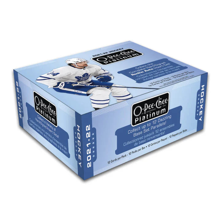 LIVE OPENING 2021-2022 UPPER DECK O-PEE-CHEE PLATINUM HOCKEY HOBBY PACK