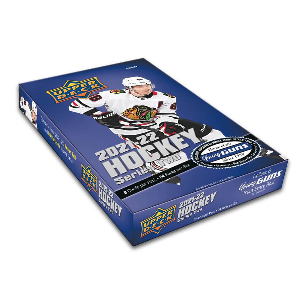 2021-22 UPPER DECK SERIES 2 HOCKEY HOBBY BOX