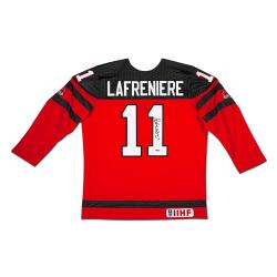 ALEXIS LAFRENIERE AUTO TEAM CANADA NIKE RED JERSEY