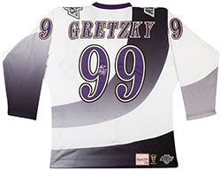 WAYNE GRETZKY AUTO BURGER KING KINGS JERSEY