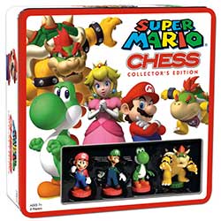 CHESS SET SUPER MARIO (TIN)