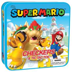 CHECKERS/TTT SUPER MARIO vs BOWSER (TIN)