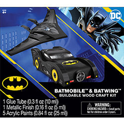 BATMAN 2 PACK WOOD PAINT SET