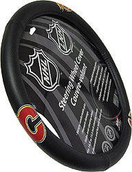 NHL STEERING COVER FLAMES