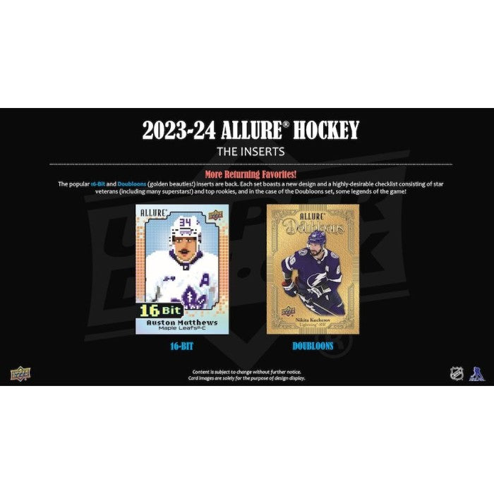 2023-24 UPPER DECK ALLURE HOCKEY HOBBY BOX