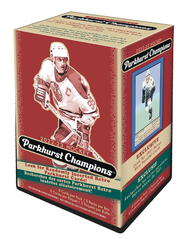 2022-23 UPPER DECK PARKHURST CHAMPIONS HOCKEY BLASTER BOX