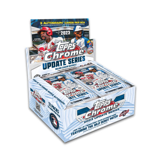 2023 TOPPS CHROME UPDATE SERIES BASEBALL JUMBO BOX