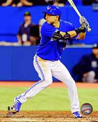 MUNENORI KAWASAKI TORONTO BLUE JAYS PITCHING IN ACTION 8X10 PHOTO