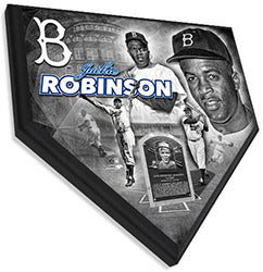 JACKIE ROBINSON HOME PLATE BROOKLYN DODGERS